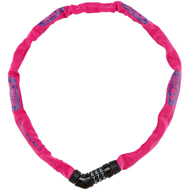 ABUS STEEL-O-CHAIN 4804C/75 Chain Lock (4 mm x 75 cm) Pink 0